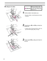 Preview for 22 page of JUKI HZL-DX series Instruction Manual