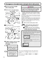 Preview for 32 page of JUKI HZL-DX series Instruction Manual