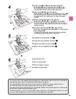 Preview for 41 page of JUKI HZL-F series Instruction Manual