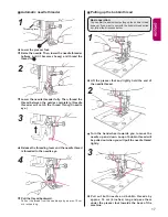 Предварительный просмотр 19 страницы JUKI HZL-G120 Instruction Manual