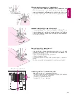 Предварительный просмотр 25 страницы JUKI HZL-G120 Instruction Manual