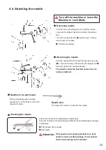 Предварительный просмотр 27 страницы JUKI HZL-NX7 Instruction Manual