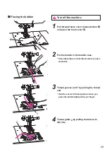 Предварительный просмотр 31 страницы JUKI HZL-NX7 Instruction Manual