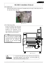 Preview for 36 page of JUKI KE-2000 Series Installation Manual