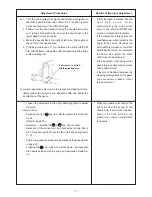 Preview for 11 page of JUKI LBH-1700 Engineer'S Manual