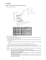 Preview for 121 page of JUKI LBH-1700 Engineer'S Manual