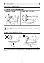 Preview for 6 page of JUKI LH-3500A series Instruction Manual