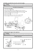 Preview for 32 page of JUKI LK-1900B series Engineer'S Manual