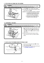 Preview for 13 page of JUKI LU-1520NCS-7 Instruction Manual