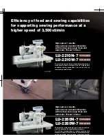 Preview for 2 page of JUKI LU-2210N-7 Brochure & Specs