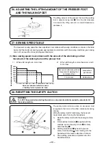 Preview for 31 page of JUKI LU-2220N-7 Instruction Manual