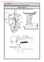 Preview for 26 page of JUKI LU-2810 Series Engineer'S Manual