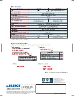 Preview for 4 page of JUKI LZH-1290 Brochure & Specs