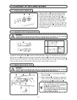 Предварительный просмотр 6 страницы JUKI MB-1373 Instruction Manual