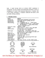 Preview for 4 page of JUKI MB-372 Instruction Book