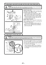 Preview for 23 page of JUKI MF-7500 Series Instruction Manual