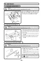 Preview for 31 page of JUKI MF-7500 Series Instruction Manual