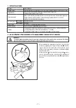 Предварительный просмотр 3 страницы JUKI MF-7900-E11 Instruction Manual