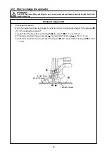 Preview for 72 page of JUKI MF-7900 Series Engineer'S Manual