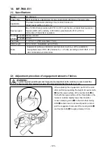 Preview for 142 page of JUKI MF-7900 Series Engineer'S Manual