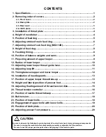 Preview for 2 page of JUKI MO-104D Service Manual