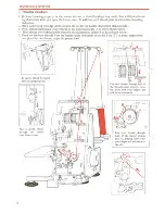 Предварительный просмотр 6 страницы JUKI MO-104N Instruction Book