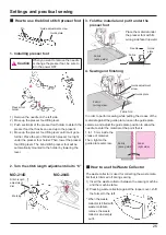 Preview for 27 page of JUKI MO-204D Instruction Manual