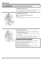 Preview for 28 page of JUKI MO-204D Instruction Manual