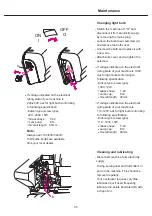 Preview for 36 page of JUKI MO-50eN Instruction Manual