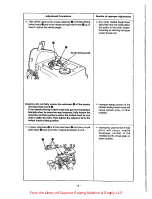 Предварительный просмотр 13 страницы JUKI MO-6000G Series Engineer'S Manual