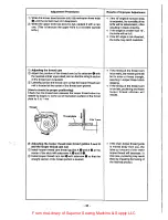 Предварительный просмотр 37 страницы JUKI MO-6000G Series Engineer'S Manual