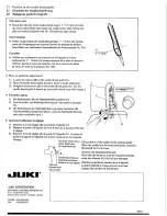 Preview for 32 page of JUKI MO-613V Service Manual