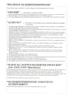 Предварительный просмотр 4 страницы JUKI MO-655 Instruction Manual