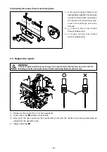 Предварительный просмотр 23 страницы JUKI MO-6800D/DD20 Series Instruction Manual