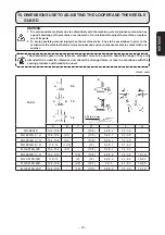 Предварительный просмотр 71 страницы JUKI MO-6804S Instruction Manual