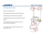 Предварительный просмотр 15 страницы JUKI MO-735 Dealer Training Manual