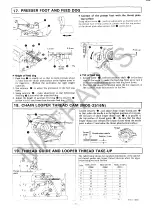 Preview for 13 page of JUKI MOJ 2500N series Instruction Manual