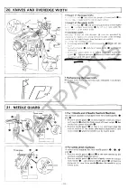 Preview for 14 page of JUKI MOJ 2500N series Instruction Manual