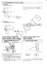 Preview for 20 page of JUKI MOJ 2500N series Instruction Manual