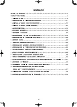 Предварительный просмотр 43 страницы JUKI MP-200NL Instruction Manual