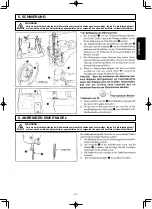 Предварительный просмотр 35 страницы JUKI MS-1190/V045 Instruction Manual