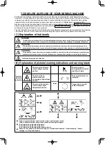 Preview for 4 page of JUKI MS-1261/V045 Instruction Manual