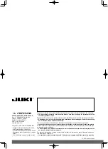 Preview for 116 page of JUKI MS-1261/V045 Instruction Manual