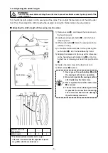 Предварительный просмотр 11 страницы JUKI MS-1261A-DWS Instruction Manual