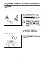 Предварительный просмотр 17 страницы JUKI MS-1261A-DWS Instruction Manual