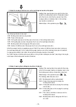 Предварительный просмотр 33 страницы JUKI MS-1261A-DWS Instruction Manual