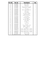 Preview for 72 page of JUKI NA-35DUT Instruction Manual And Spare Parts List