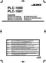 Preview for 1 page of JUKI PLC-1690 Instruction Manual