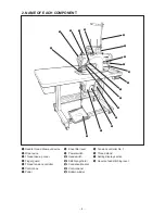 Предварительный просмотр 5 страницы JUKI SC-905 Manual Manual