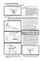 Preview for 18 page of JUKI SC-922 Instruction Manual